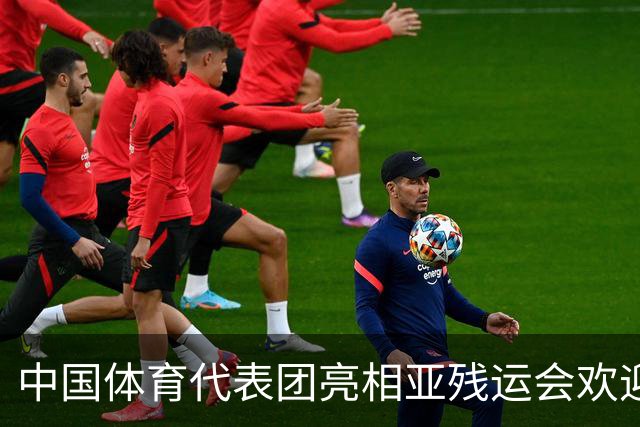 中国体育代表团亮相亚残运会欢迎仪式