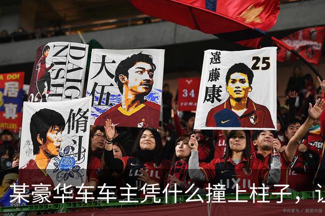 某豪华车车主凭什么撞上柱子，让车几秒钟起火，谁给他撞车的权利